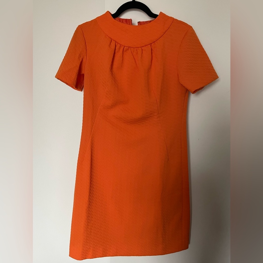 Vintage orange dress